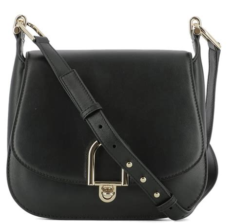 MICHAEL Michael Kors Delfina Large Leather Saddle Bag